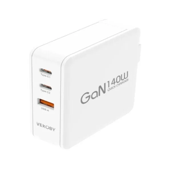 Cargador rápido GaN de 140 W de la serie Super (EE. UU.)